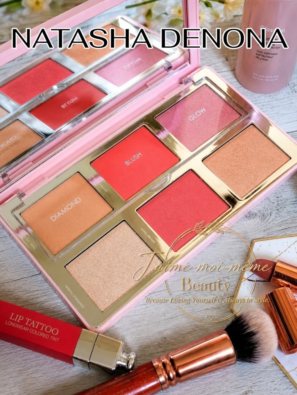 Natasha Denona Diamond Highligher & Blush Darya Palette - NEW
